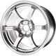 Gram Lights 57DR 15x8 / +35mm / 4x100 Grace Silver Wheel - My Store