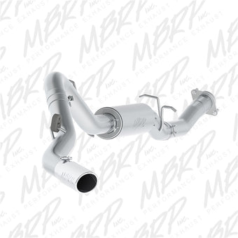 compare product MBRP 07-10 Chevy/GMC 2500HD PU 6.0L V8 3.5in Single Side Exit Alum Cat Back Perf Exhaust