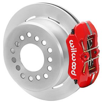 compare product Wilwood Chevrolet 7-5/8in Rear Axle Dynapro Disc Brake Kit 11in Rotor -Red Caliper