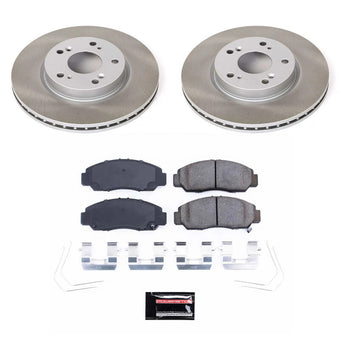 compare product Power Stop 12-15 Honda Civic Front Semi-Coated Rotor Kit