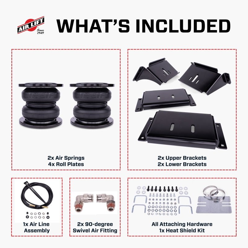 Air Lift LoadLifter 7500 XL Ultimate Air Spring Kit 16 - 25 Chevy/GMC Silverado/Sierra 3500HD - My Store