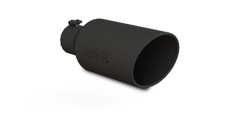 compare product MBRP Universal Exhaust Tip 7in O.D. Rolled End 4in Inlet 18in Length - Black