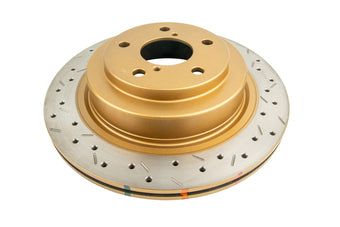 compare product DBA 06-07 WRX / 05-08 LGT Rear Drilled & Slotted 4000 Series Rotor