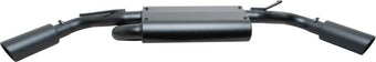 compare product Gibson 07-17 Jeep Wrangler JK Sport 3.8L 2.5in Cat-Back Dual Extreme Exhaust - Black Elite (Ceramic)