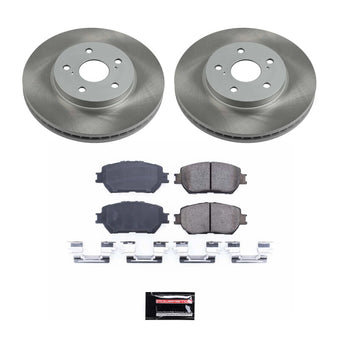 compare product Power Stop 02-04 Toyota Camry Front Semi-Coated Rotor Kit