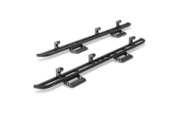 compare product N-Fab RKR Step System 2022 Toyota Tundra CrewMax - Tex. Black - 1.75in