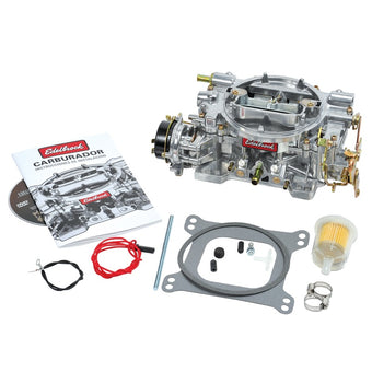 compare product Edelbrock Carburetor Performer Series 4-Barrel 750 CFM Electric Choke Satin Finish