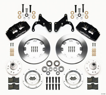 compare product Wilwood Dynapro 6 Front Hub Kit 12.19in 69-70 Impala Drum/Disc 69-82 Vette
