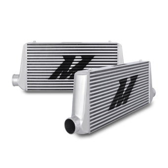 compare product Mishimoto Universal Silver S Line Intercooler Overall Size: 31x12x3 Core Size: 23x12x3 Inlet /Outlet