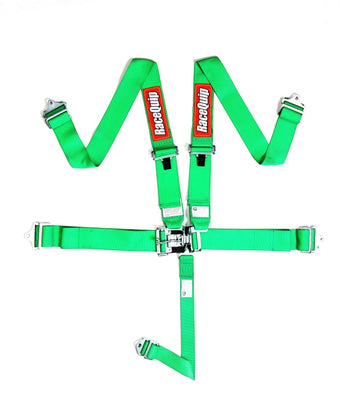 compare product RaceQuip Green L & L 5pt Seat Belt