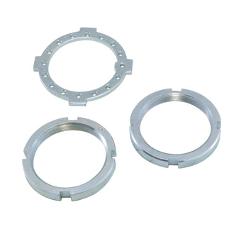 compare product Yukon Gear Replacement Spindle Nut Kit for Dana 50 and 60 w/two 4-slot type Nuts & Washer