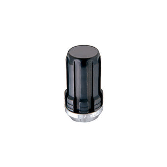 compare product McGard SplineDrive Lug Nut (Cone Seat) M14X1.5 / 1.935in. Length (4-Pack) - Black (Req. Tool)