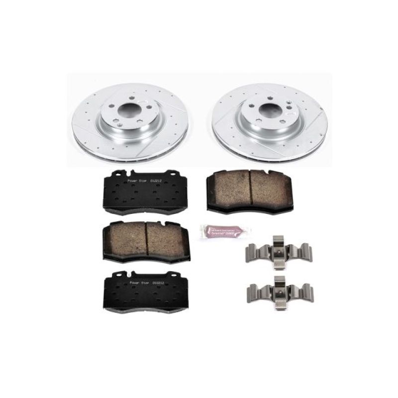 Power Stop 08 - 11 Mercedes - Benz CLS550 Front Z23 Evolution Sport Brake Kit - My Store