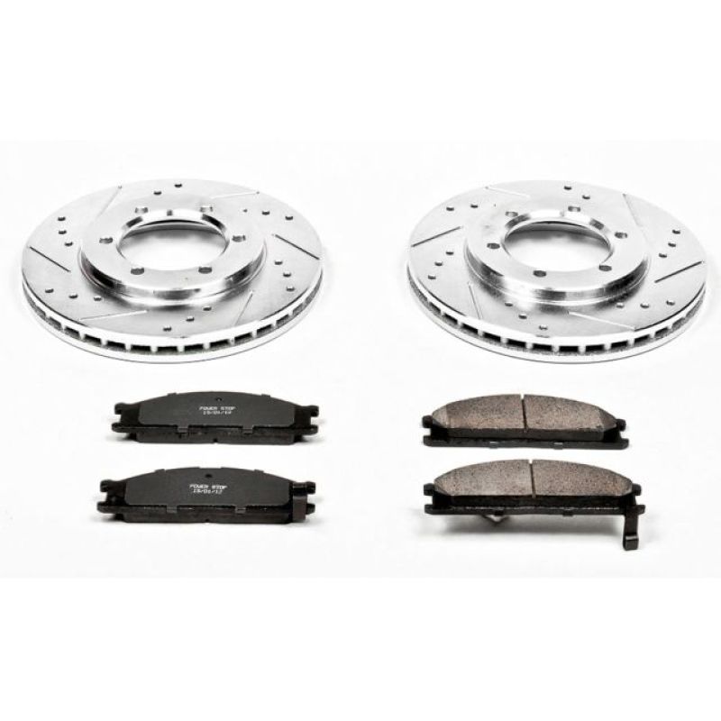 Power Stop 99 - 04 Nissan Frontier Front Z23 Evolution Sport Brake Kit - My Store