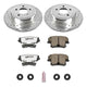 Power Stop 05 - 19 Chrysler 300 Rear Z26 Street Warrior Brake Kit - My Store