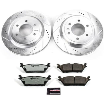 compare product Power Stop 2018 Ford Expedition Rear Z36 Truck & Tow Brake Kit