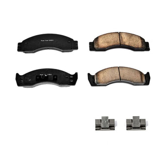 compare product Power Stop 01-02 Ford E-450 Econoline SD Front or Rear Z17 Evolution Ceramic Brake Pads w/Hardware