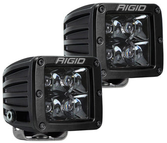 compare product Rigid Industries D-Series Midnight Edition - Spot - Set of 2