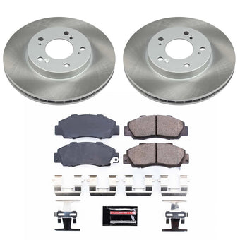 compare product Power Stop 96-99 Isuzu Oasis Front Semi-Coated Rotor Kit