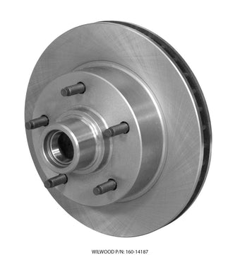 compare product Wilwood Rotor-Vented w/ Hub & Studs 11.72. x 1.19 - 5 on 5.50in Ford F100