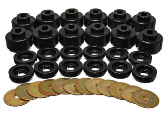 compare product Energy Suspension Body Mount Set - Black