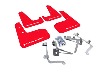 compare product Rally Armor 11-14 Subaru WRX/STI (Sedan Only) Red UR Mud Flap w/White Logo