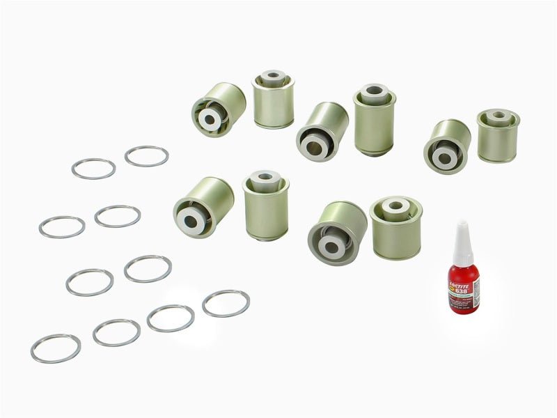 aFe Control PFADT Steel Frame Drag Rear Solid Spherical C/A Bearings Set; Chevy Corvette C5 / C6 - My Store