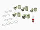 aFe Control PFADT Steel Frame Drag Rear Solid Spherical C/A Bearings Set; Chevy Corvette C5 / C6 - My Store