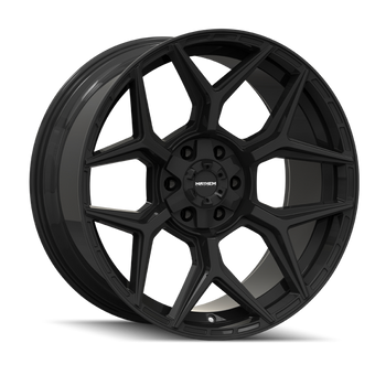 compare product Mayhem Vanquish 8119 20X9 / 6x135/6x139.7 / 0mm Offset / 106.1mm  Hub - Gloss Black