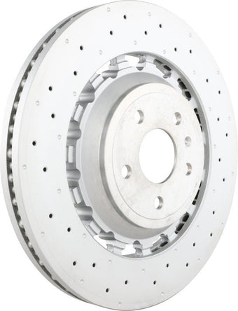 compare product Brembo 15-18 Porsche Macan Front Grooved UV Coated Rotor