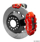 Wilwood Narrow Superlite 4R Rear P - Brk Kit 14.00in Rotor Big Ford New Style 2.50in Offset - Red - My Store