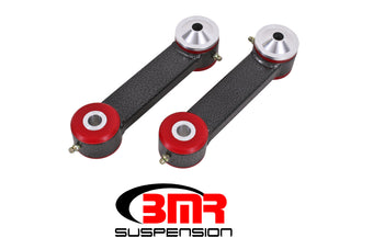 compare product BMR 15-17 S550 Mustang Rear Lower Control Arms Vertical Link (Polyurethane) - Black Hammertone