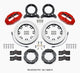 Wilwood D8 Front Hat Kit 12.19in Rotor Red 76 - 77 Ford Bronco Dana 44 w/Lines - My Store