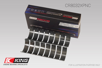 compare product King Engine Bearings Chrysler 345/ 370 16V (Size 0.25) pMaxBlack Coated Connecting Rod Bearing Set