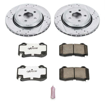 compare product Power Stop 18-19 Dodge Durango Rear Z26 Street Warrior Brake Kit