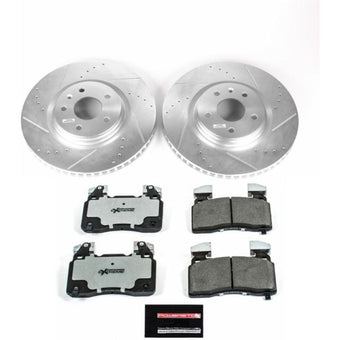 compare product Power Stop 14-19 Chevrolet Corvette Front Z26 Street Warrior Brake Kit