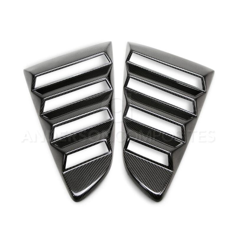 Anderson Composites 2015 - 2017 Ford Mustang Type - V Style Window Louvers - Vented - My Store