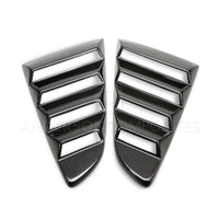 Anderson Composites 2015 - 2017 Ford Mustang Type - V Style Window Louvers - Vented - My Store