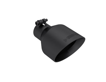 compare product MBRP Black-Coated Tip 2.5in ID, 5in OD Out, 8in Length, Angle Cut, Dual Wall