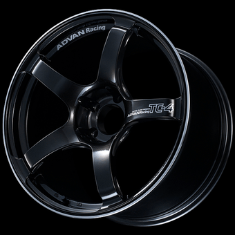 compare product Advan TC4 18x9 +25mm 5x112 Racing Black Gunmetallic and Ring Wheel