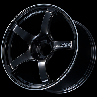 compare product Advan TC4 18x9 +53 5x120 Racing Black Gunmetallic and Ring Wheel