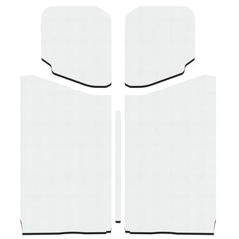 compare product DEI 18-23 Jeep Wrangler JL 2-Door Boom Mat Headliner - 5 Piece - White