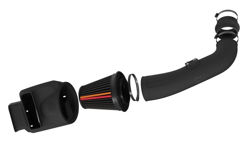 K&N 17 - 19 GM Heavy Duty 6.6L Diesel NextGen Dry Flow Cold Air Intake - My Store