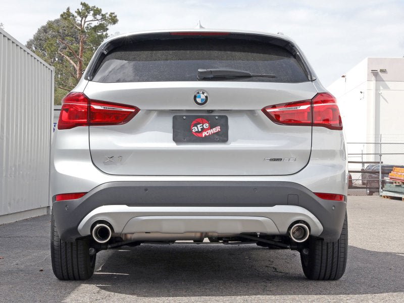 aFe 15 - 21 BMW X1 F48 L4 2.0L (t) MACH Force - Xp 3 to 2 - 1/2 IN SS Axle - Back Exhaust w/Polished Tip - My Store