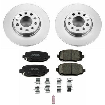 compare product Power Stop 16-18 Fiat 500X Rear Z17 Evolution Geomet Coated Brake Kit