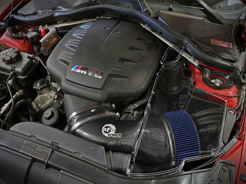aFe MagnumFORCE Carbon Fiber Air Intake System Stage - 2 PRO 5R 08 - 13 BMW M3 (E9X) V8 4.0L - My Store
