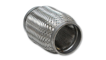 compare product Vibrant SS Flex Coupling with Inner Braid Liner 3in inlet/outlet x 4in long