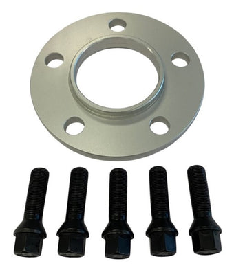 compare product BBS 10mm Spacer Kit BMW 5x120 CB 72.5 - 14x1.25 Bolts (1 Spacer & 5 Black Lug Bolts)