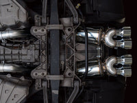 AWE Tuning C6 Chevrolet Corvette Z06/ZR1 Touring Edition Axle - Back Exhaust w/ Chrome Silver Tips - My Store