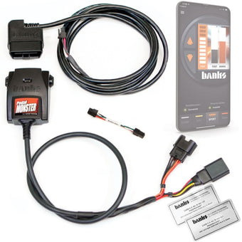 compare product Banks Power Pedal Monster Kit (Stand-Alone) 07-19 RAM 2500/3500/11-20 Ford F-Series 6.7L Use w/Phone